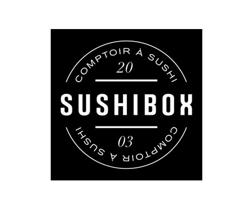 Logo officiel de Sushi Box 